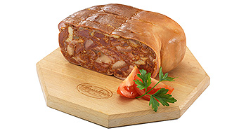 Manufacturing of dried sausages and salamis, cold cuts made from meat