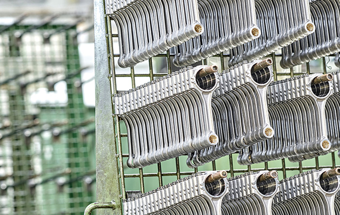 Aluminium Komponenten